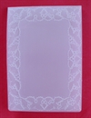 Embossing Folder. 10,5 x 15 cm.  Kristtjørn.
